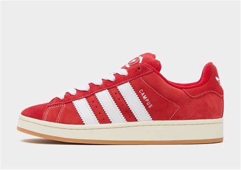 adidas grijs rood|adidas campus 00s dames.